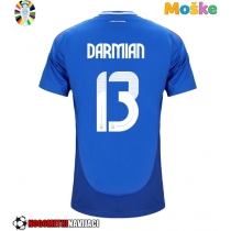 Moške Nogometnih dresov Italija Matteo Darmian #13 Domači EP 2024 Kratki rokavi